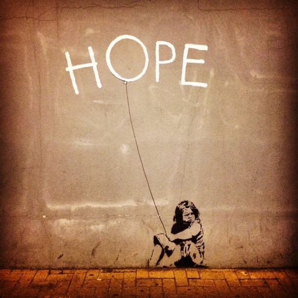 Banksy in Clapham, London
